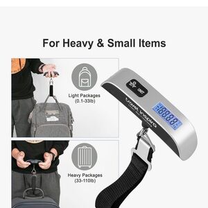 New Travel Inspira Digital Luggage Scale package weight suitcases bags